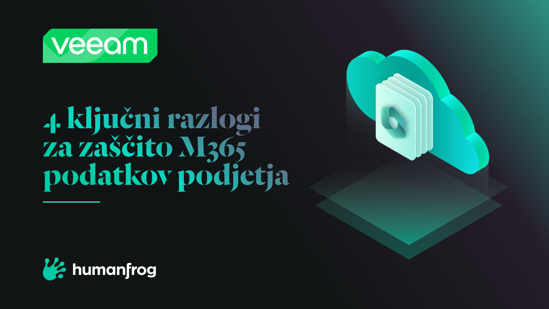 Spoznajte najpogostejše grožnje, če še nimate urejene M365 varnostne kopije ter kako lahko poskrbite za varnostno kopiranje, hranjenje in zaščito svojih podatkov.